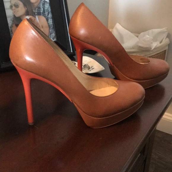 michael kors brown pumps